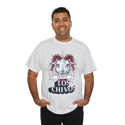 Los Chivos, Calabazar de Sagua. Unisex Heavy Cotton Tee