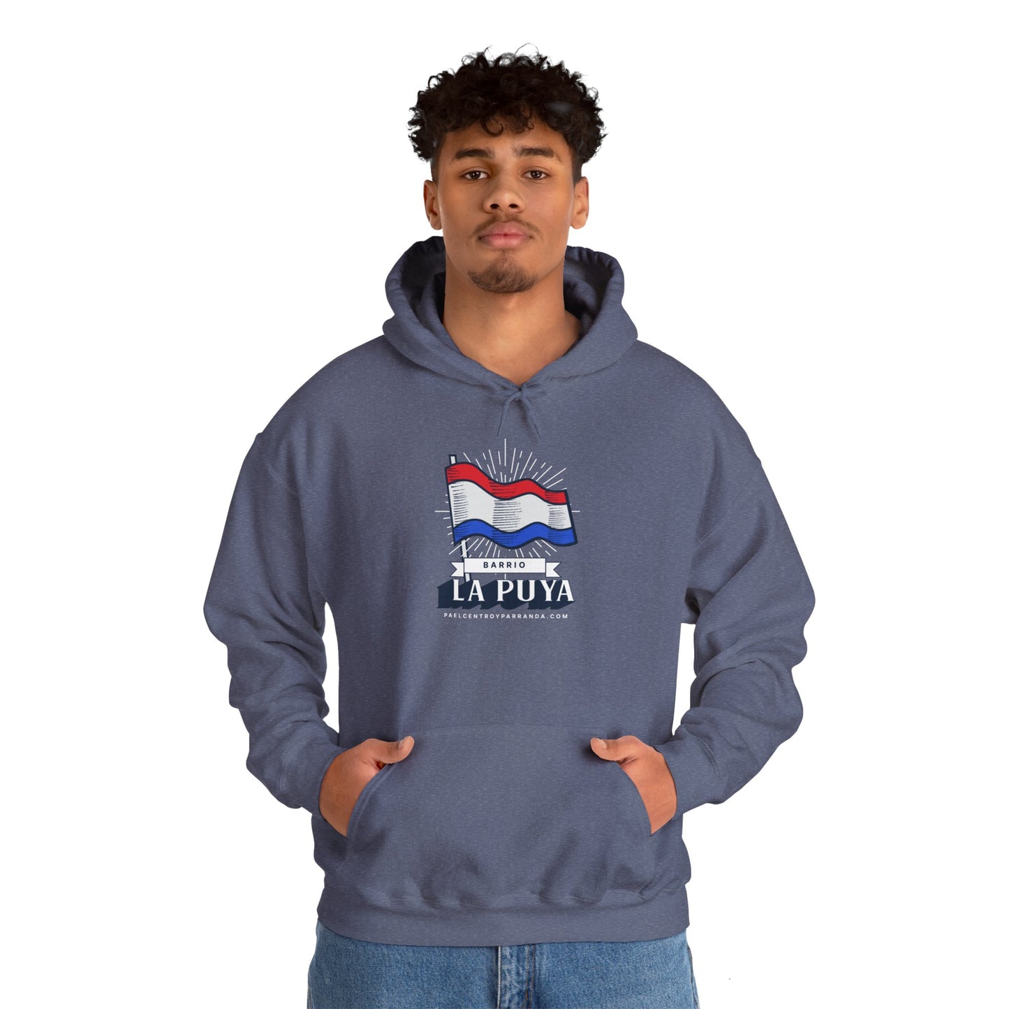 La Puya, Quemado de Guines. Unisex Heavy Blend™ Hooded Sweatshirt