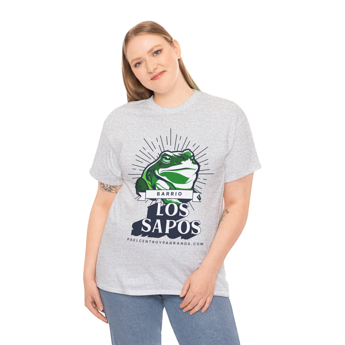 Los Sapos, Calabazar de Sagua. Unisex Heavy Cotton Tee