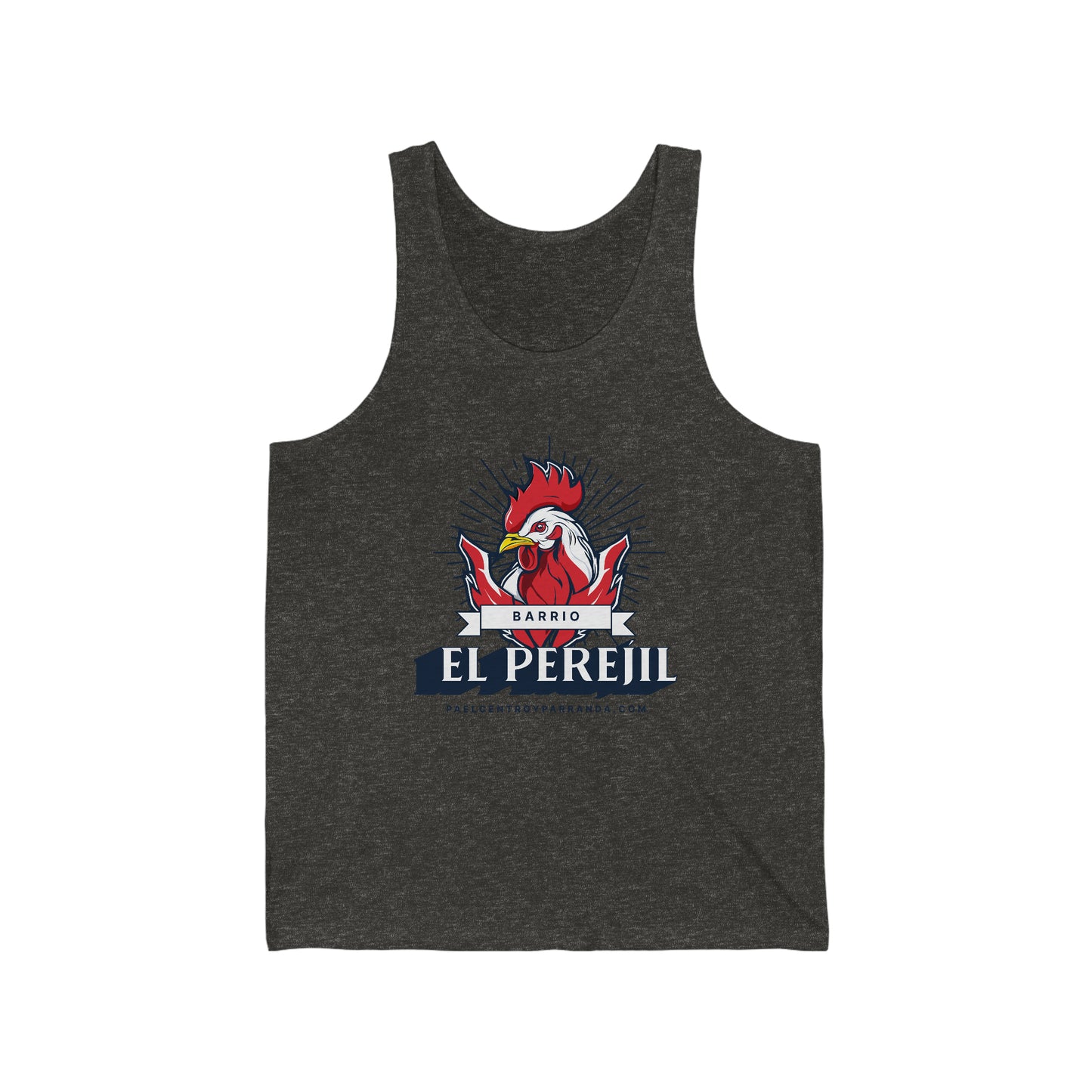 El Perejil, Quemado de Guines. Unisex Jersey Tank