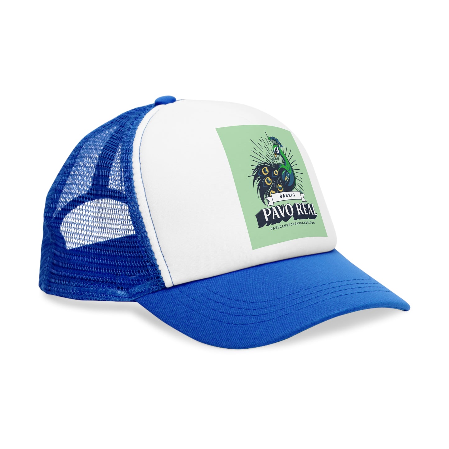 Pavo Real, El Santo. Mesh Cap