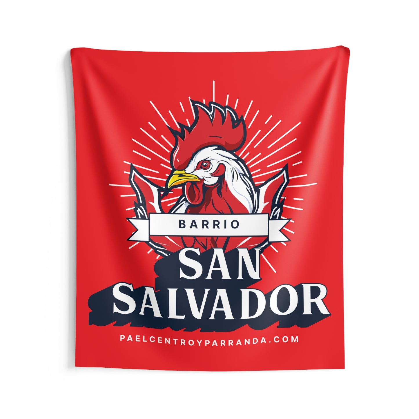 San Salvador, Remedios. Vertical Indoor Wall Tapestries
