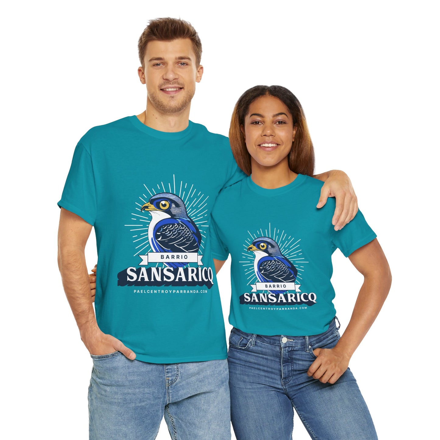 Sansaricq, Yaguajay. Unisex Heavy Cotton Tee