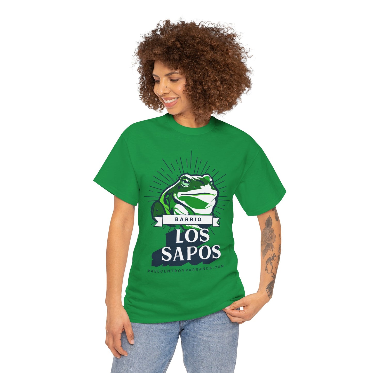 Los Sapos, Calabazar de Sagua. Unisex Heavy Cotton Tee