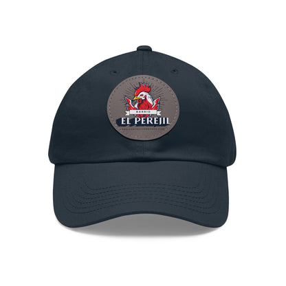 El Perejil, Quemado de Guines. Dad Hat with Leather Patch (Round)