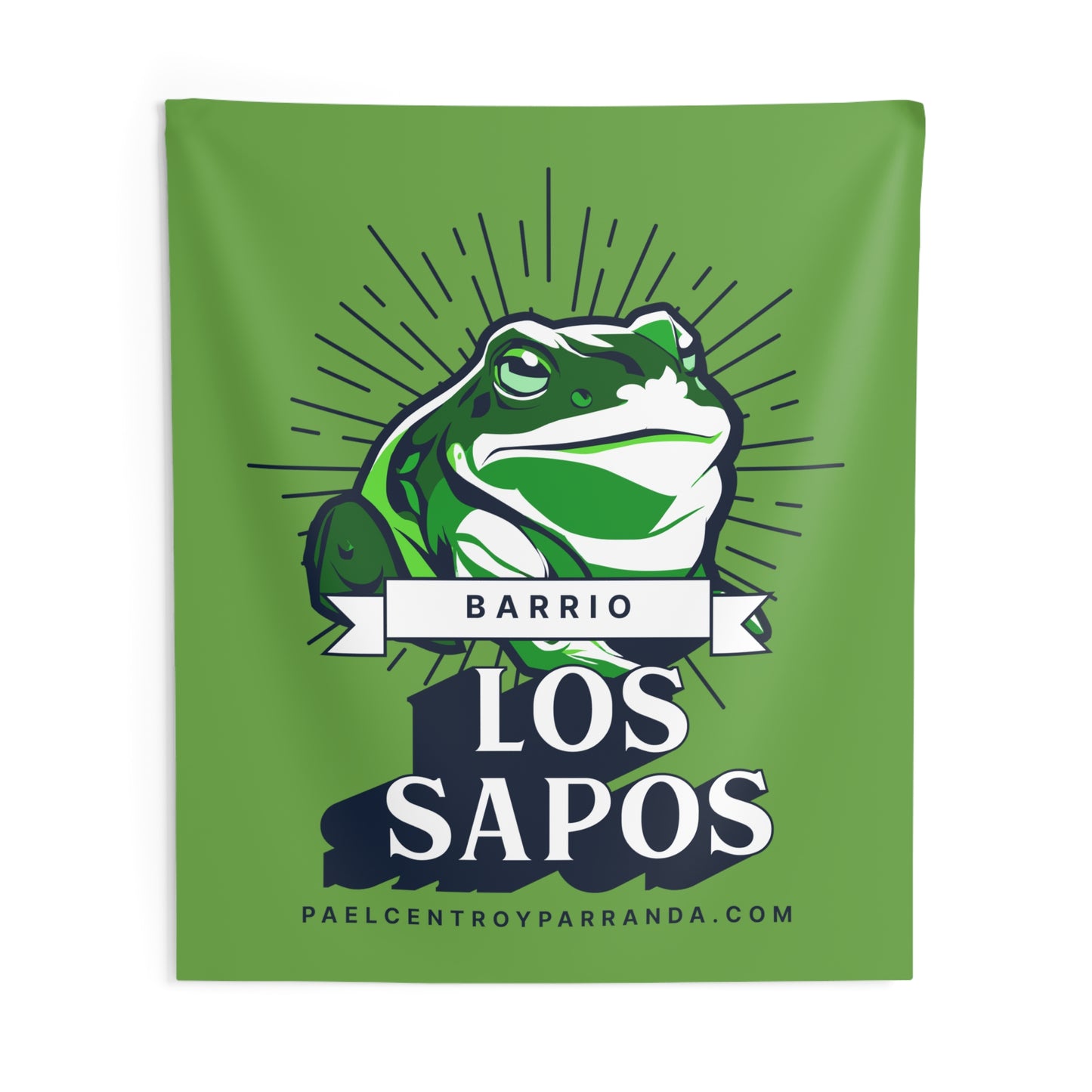 Los Sapos, Calabazar de Sagua. Vertical. Indoor Wall Tapestries