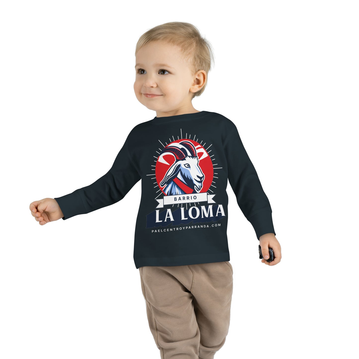 La Loma, Zulueta. Toddler Long Sleeve Tee