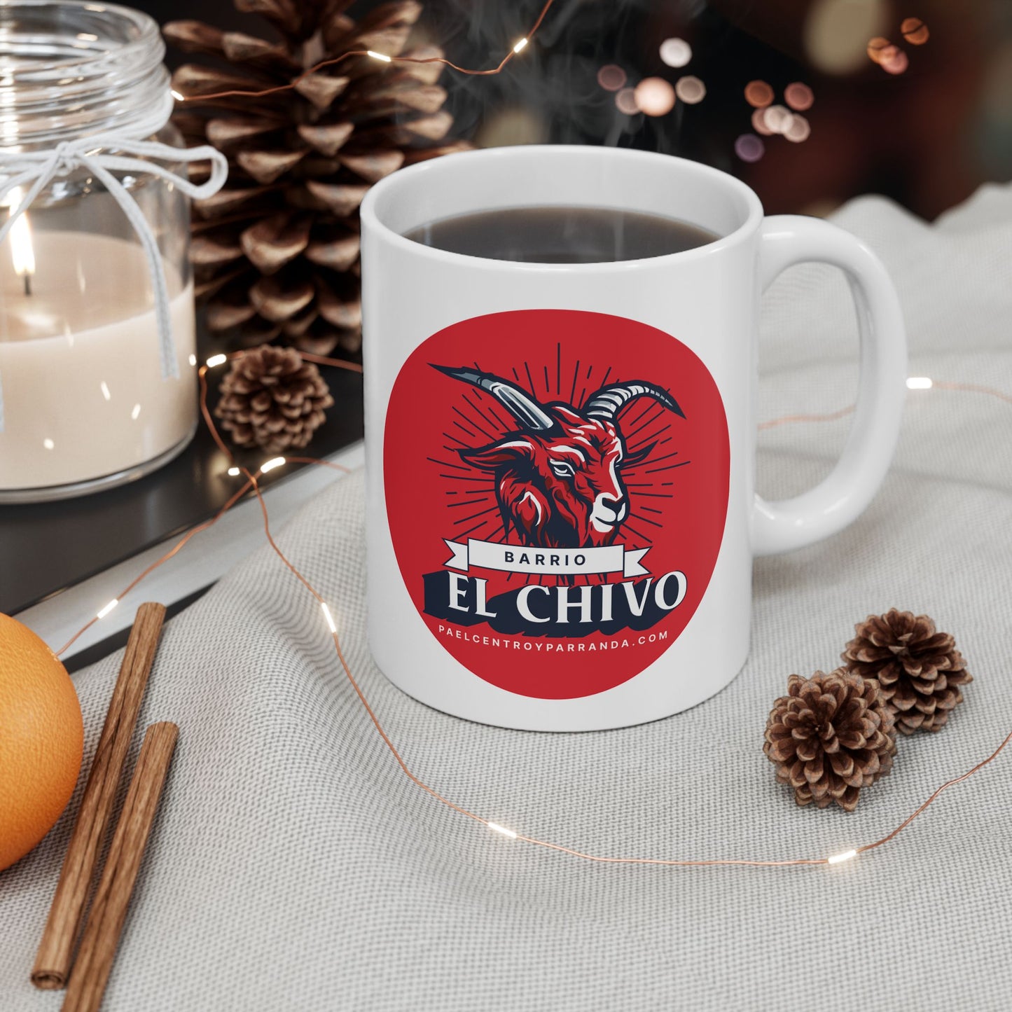 El Chivo, Carrillo. Ceramic Mug Coffee