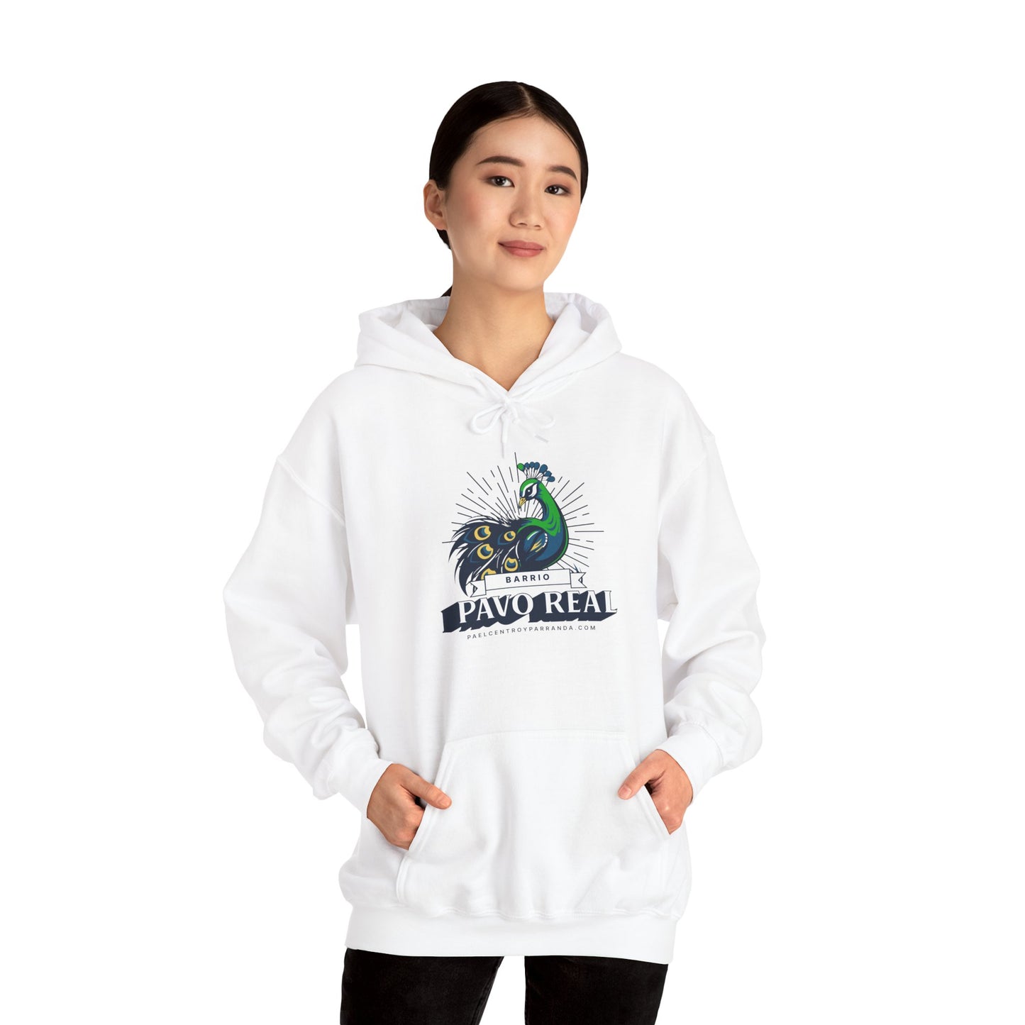 Pavo Real, El Santo. Unisex Heavy Blend™ Hooded Sweatshirt