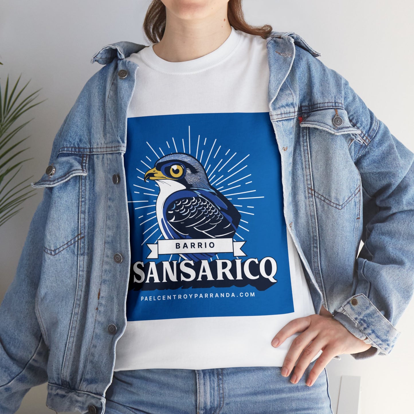 Sansaricq, Yaguajay. Unisex Heavy Cotton Tee