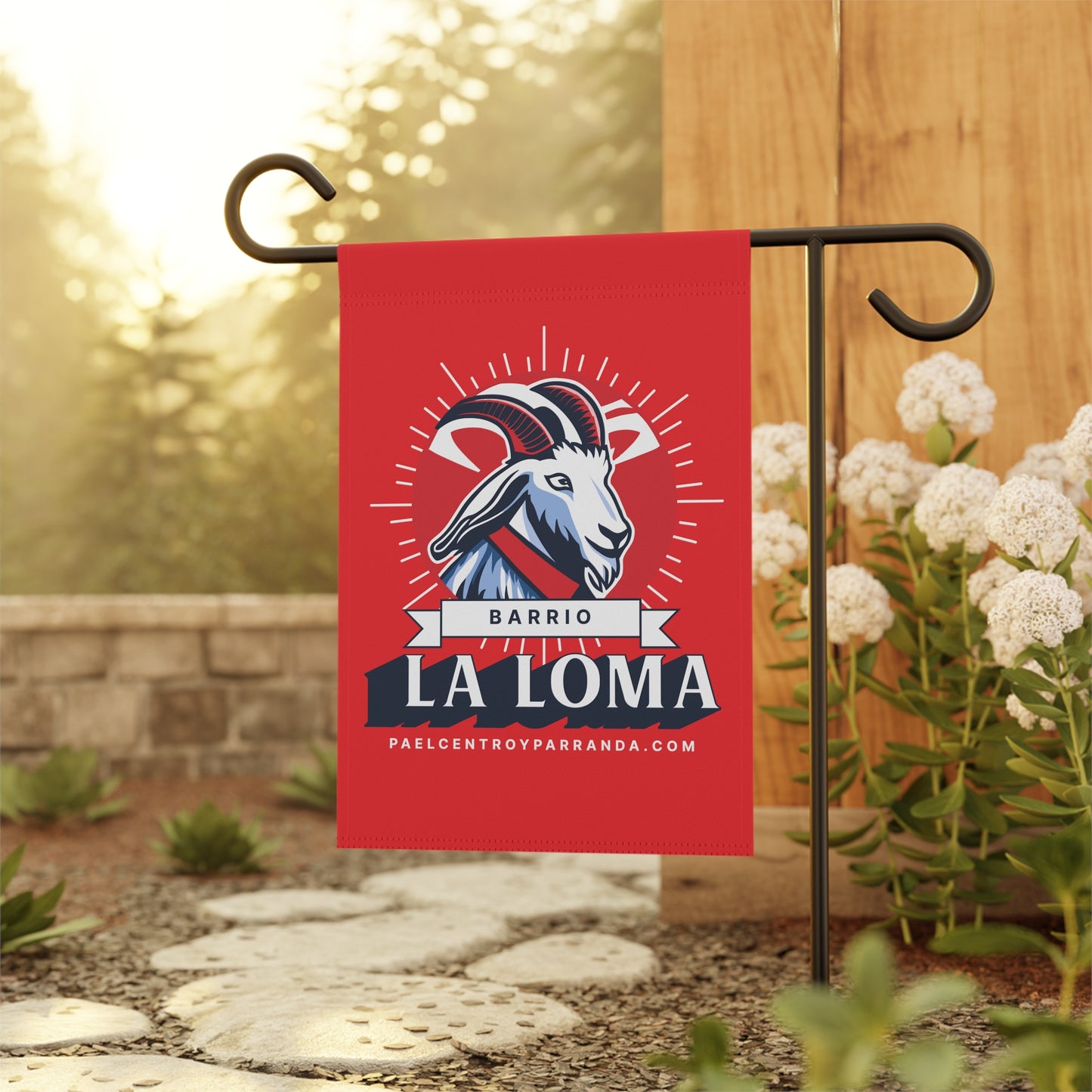 La Loma, Zulueta. Garden & House Banner