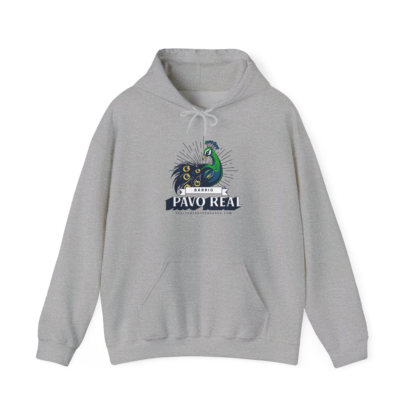 Pavo Real, El Santo. Unisex Heavy Blend™ Hooded Sweatshirt