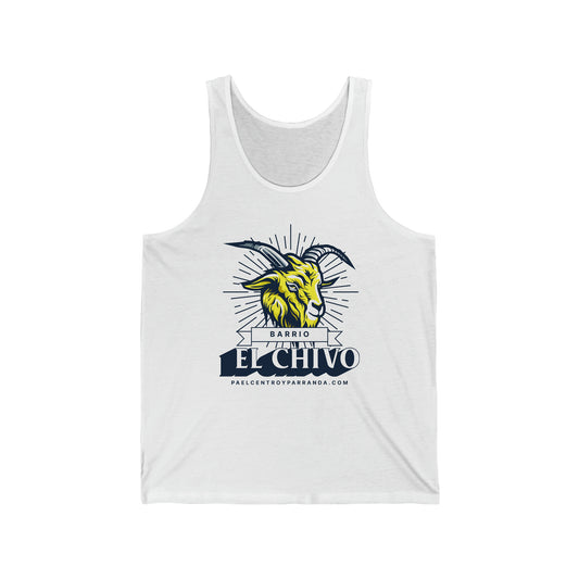 El Chivo, Zaza del Medio. Unisex Jersey Tank