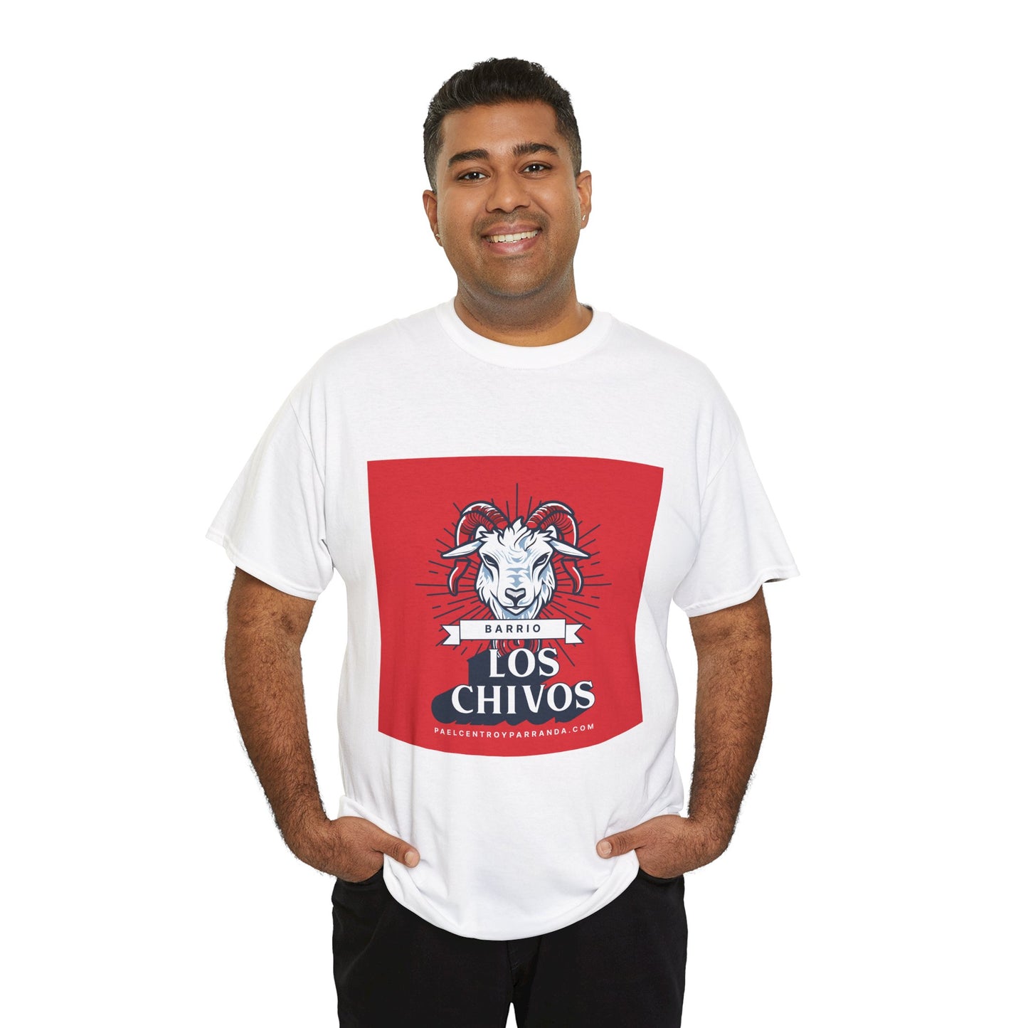 Los Chivos, Calabazar de Sagua. Unisex Heavy Cotton Tee