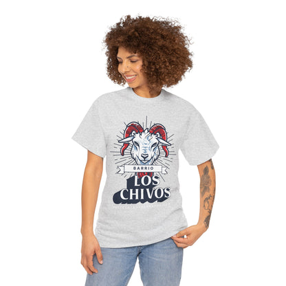 Los Chivos, Calabazar de Sagua. Unisex Heavy Cotton Tee