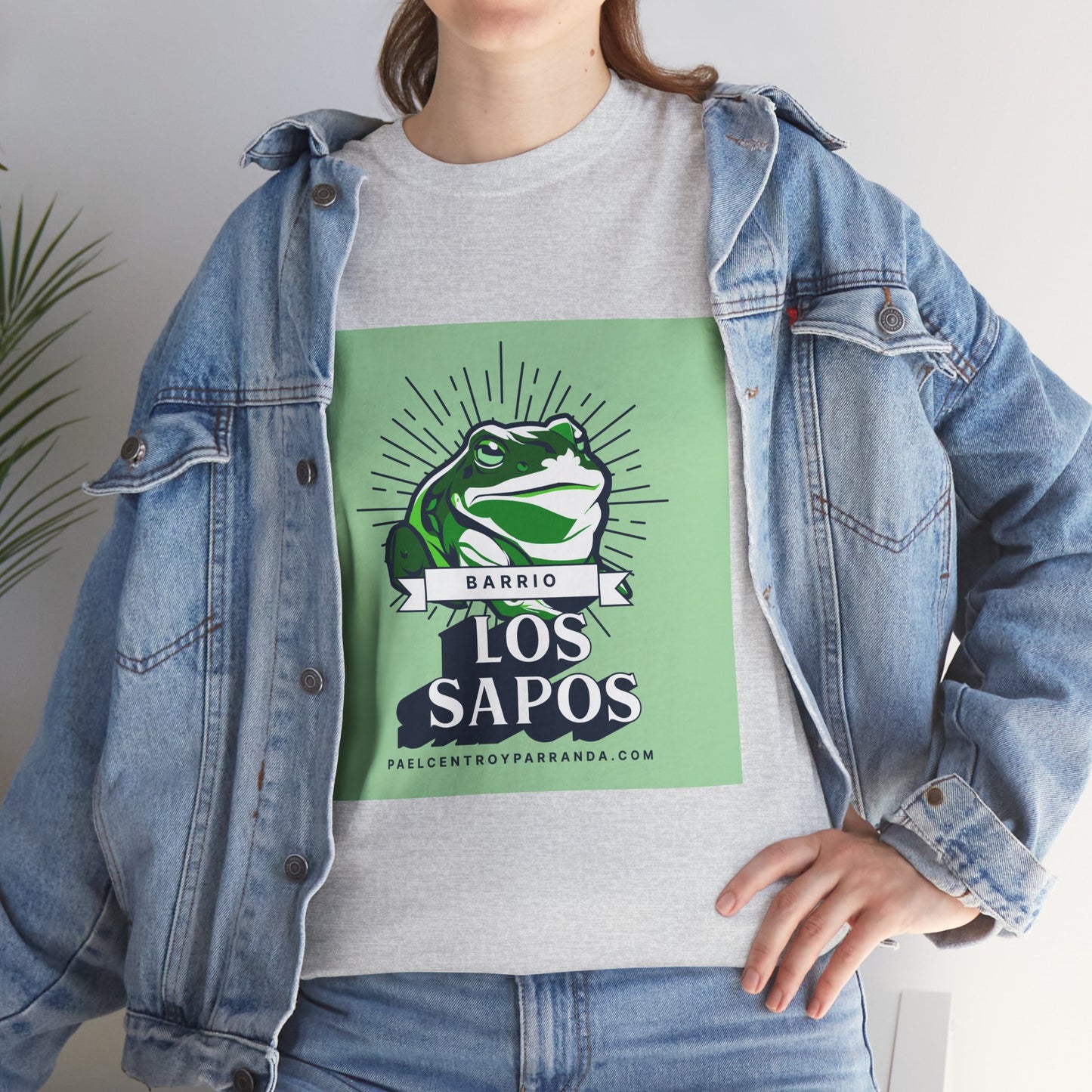 Los Sapos, Calabazar de Sagua. Unisex Heavy Cotton Tee