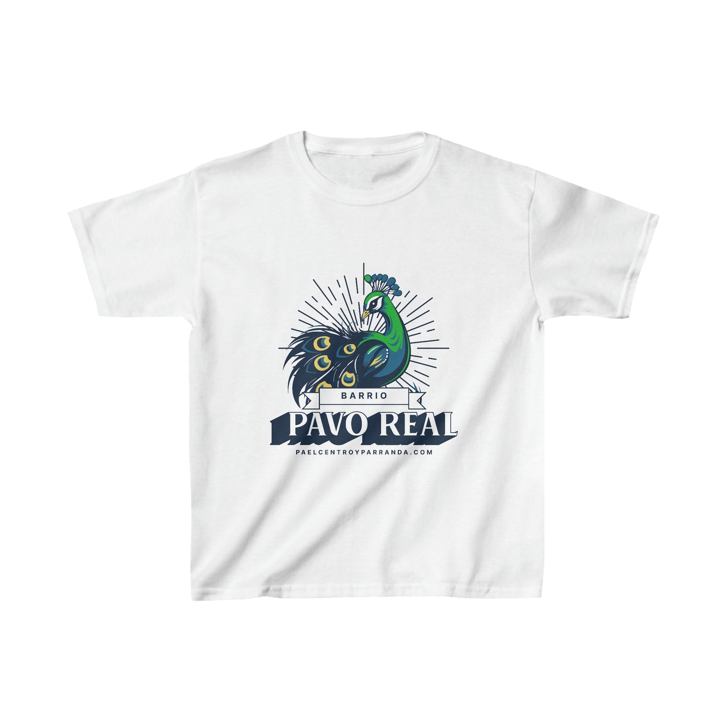 Pavo Real, El Santo. Kids Heavy Cotton™ Tee