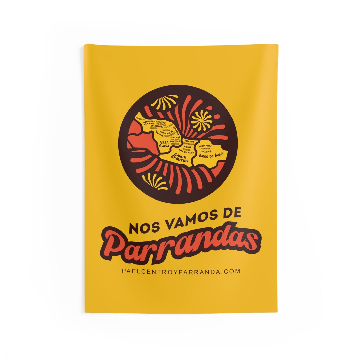 Nos Vamos de Parrandas. Tapestry — Wall Hanging