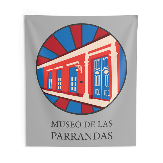 Museo de las parrandas, Remedios. Indoor Wall Tapestry.