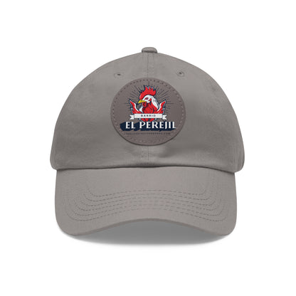 El Perejil, Quemado de Guines. Dad Hat with Leather Patch (Round)