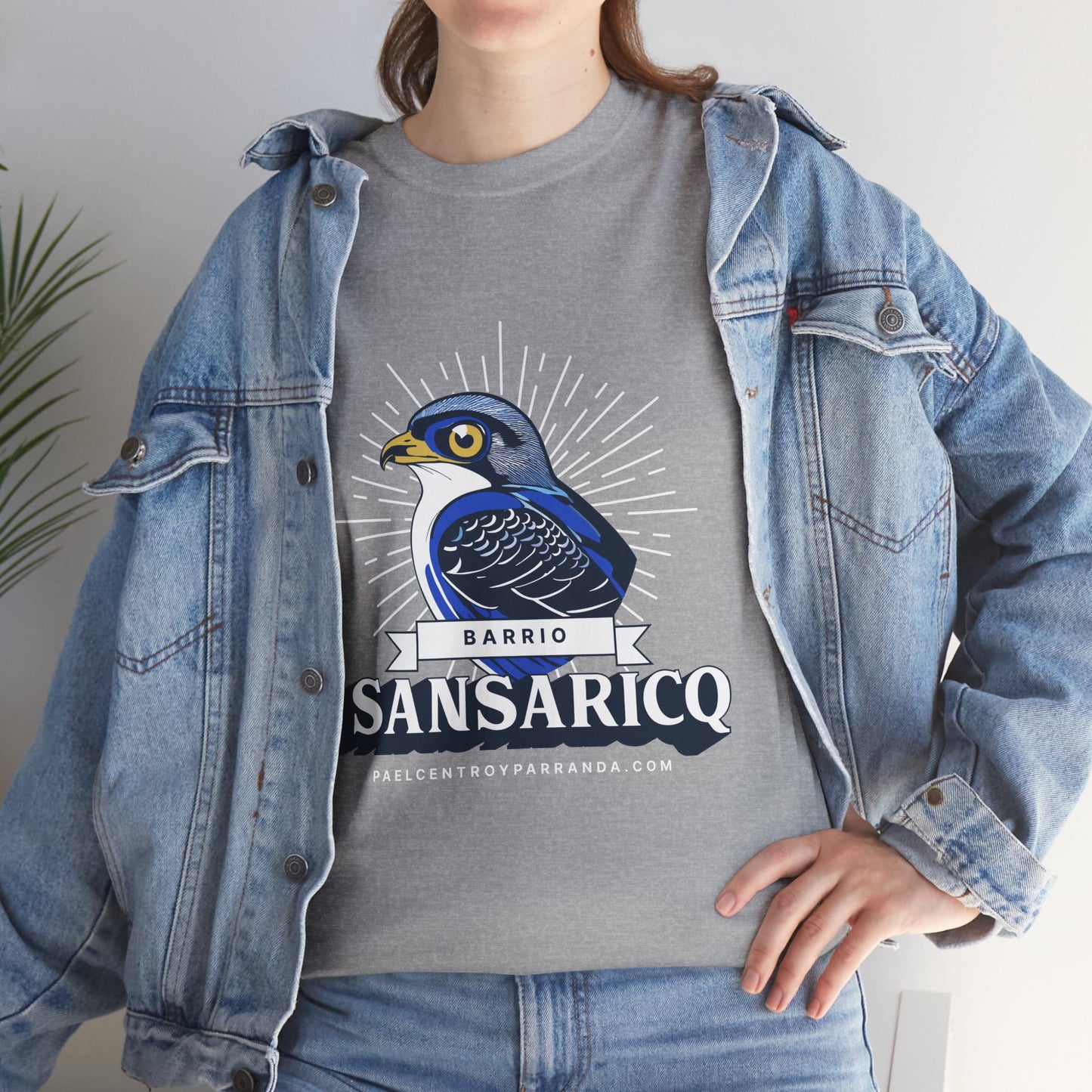 Sansaricq, Yaguajay. Unisex Heavy Cotton Tee