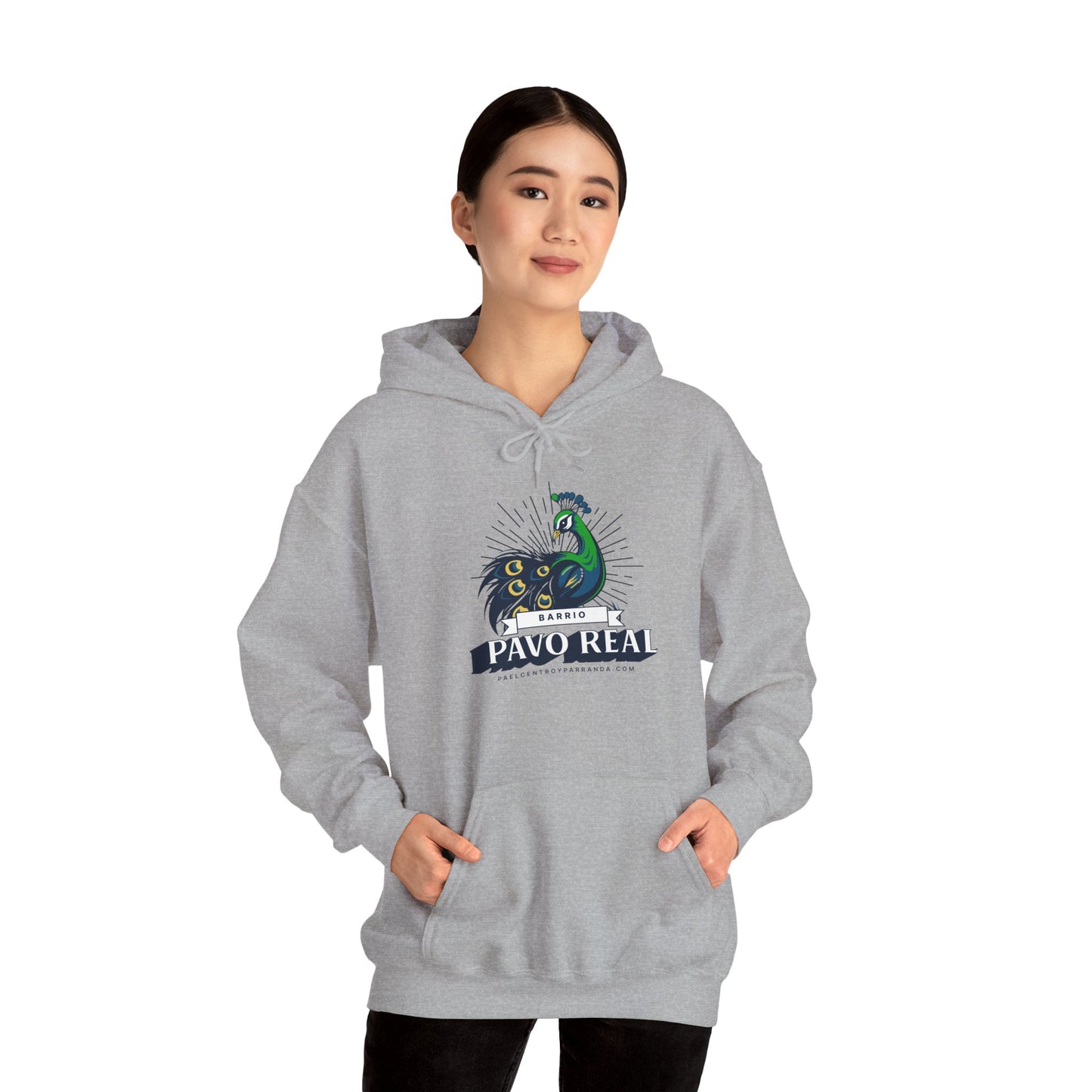 Pavo Real, El Santo. Unisex Heavy Blend™ Hooded Sweatshirt