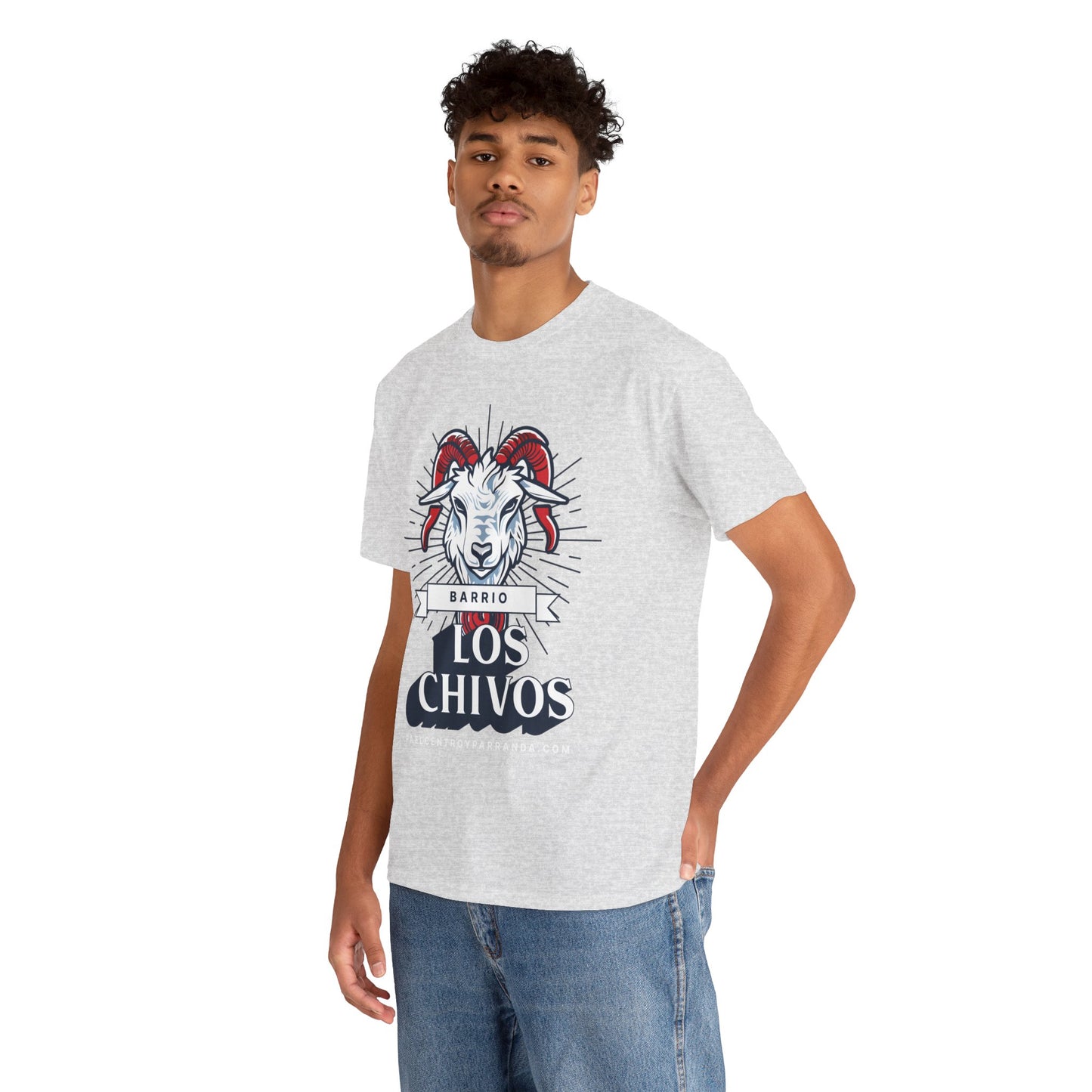 Los Chivos, Calabazar de Sagua. Unisex Heavy Cotton Tee