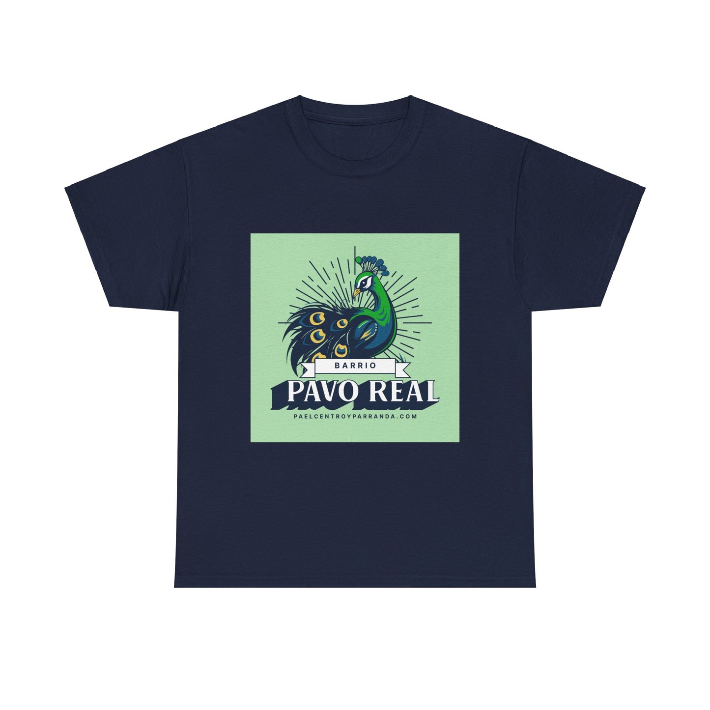 Pavo Real, El Santo. Unisex Heavy Cotton Tee