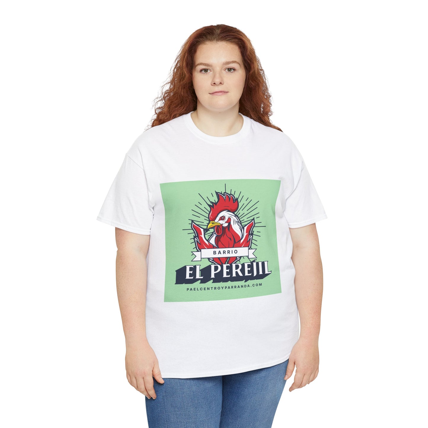 El Peregil, Quemado de Guines. Unisex Heavy Cotton Tee