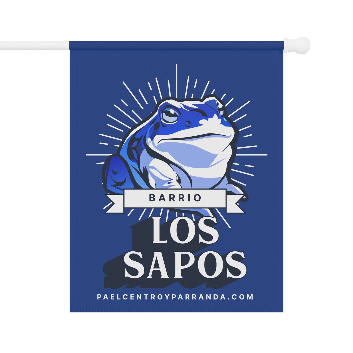 Los Sapos, Encrucijada. Garden & House Banner