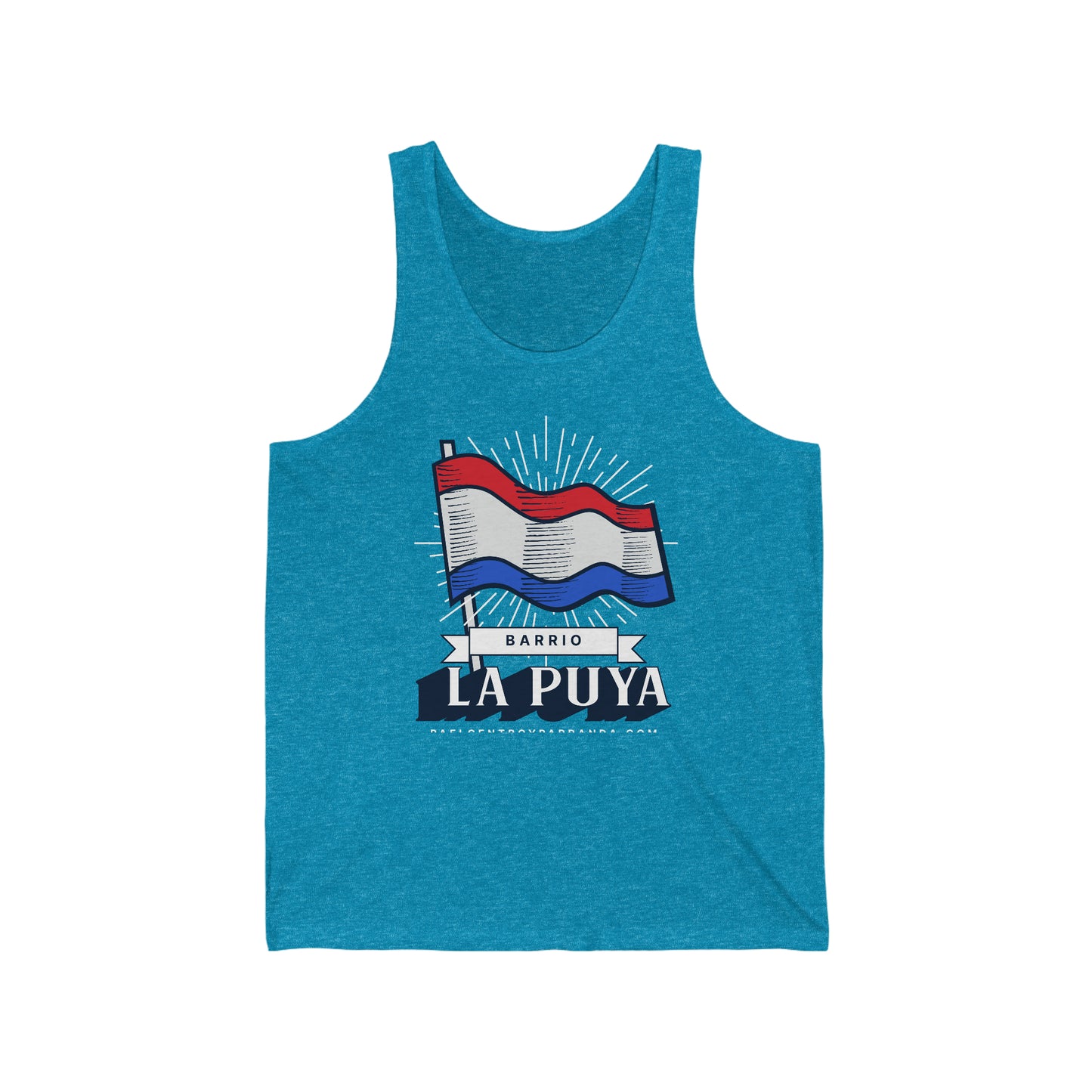 La Puya, Quemado de Guines. Unisex Jersey Tank