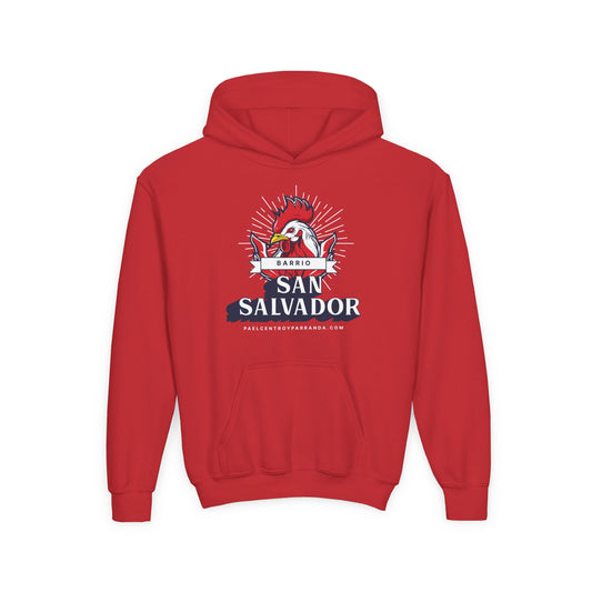 San Salvador, Remedios. (niños) Youth Hooded Sweatshirt