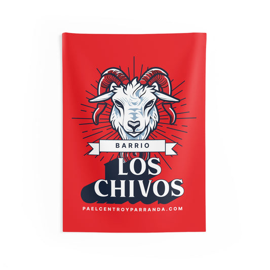 Los Chivos, Calabazar de Sagua. Vertical. Indoor Wall Tapestries