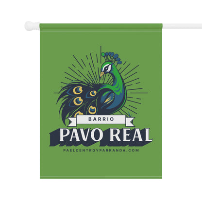 Pavo Real, El Santo. Garden & House Banner