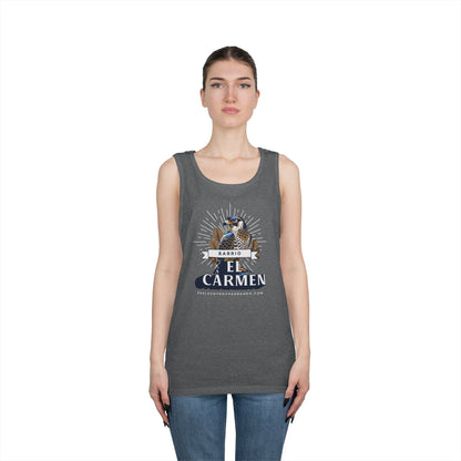 El Carmen, Remedios. Unisex Heavy Cotton Tank Top