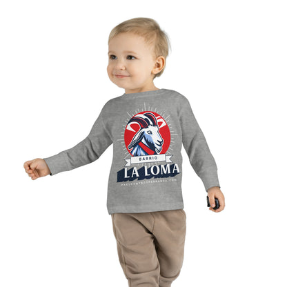 La Loma, Zulueta. Toddler Long Sleeve Tee