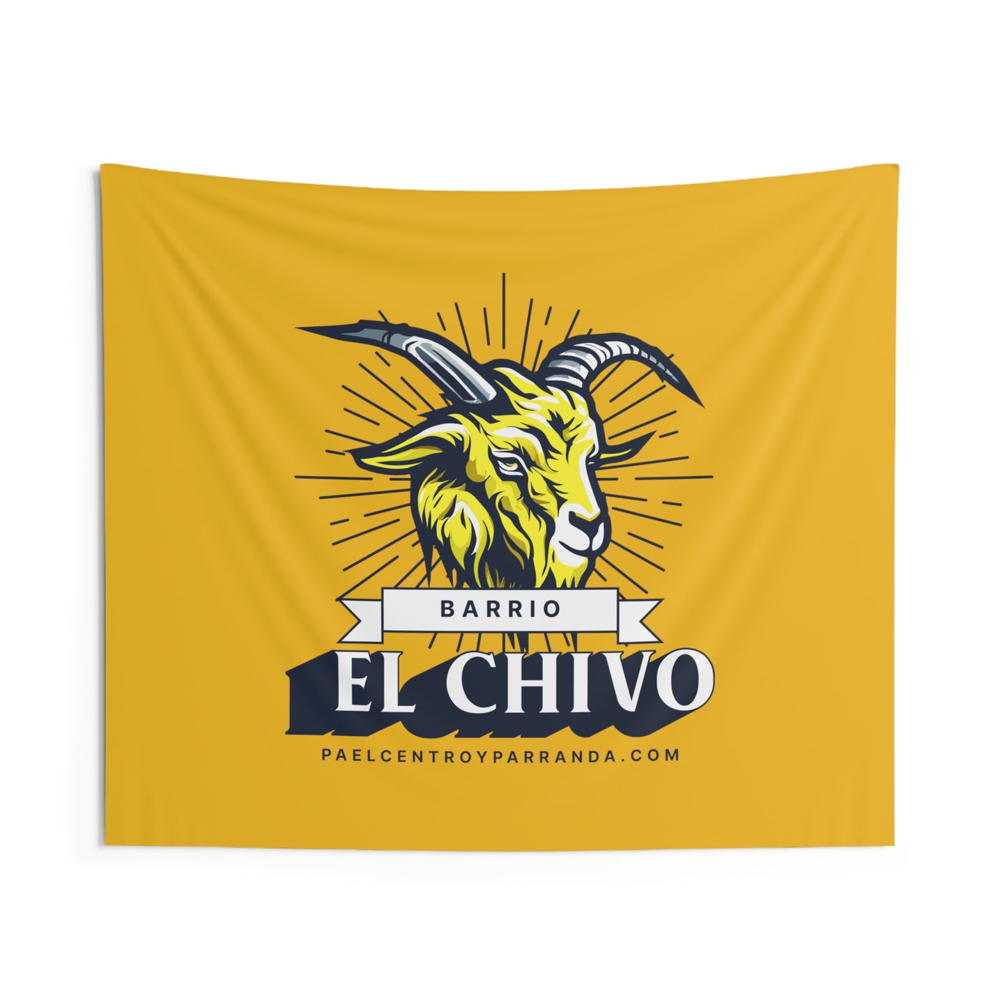 El Chivo, Zaza del Medio. Horizontal Indoor Wall Tapestries