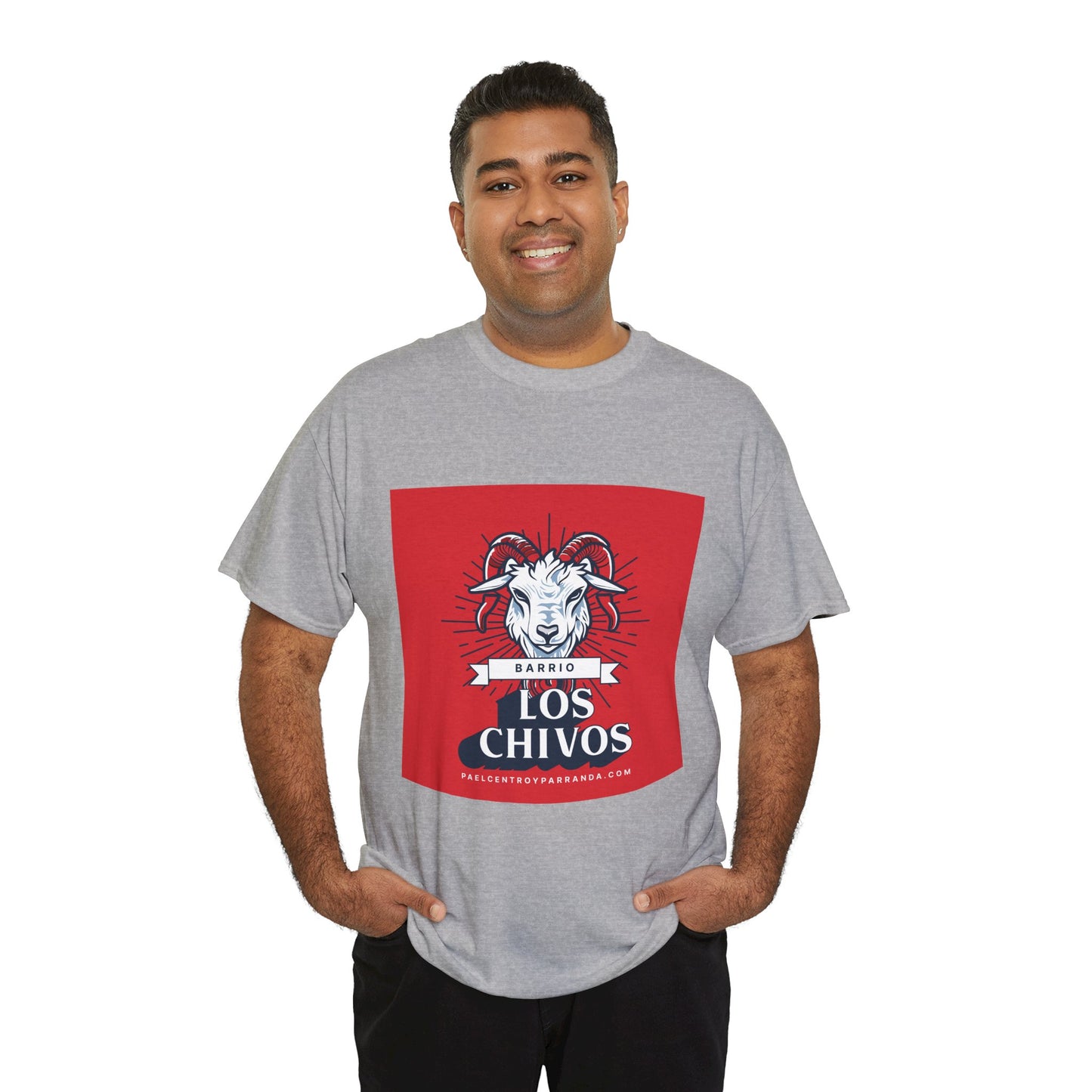 Los Chivos, Calabazar de Sagua. Unisex Heavy Cotton Tee